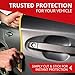 All-Fit Automotive Car Door Edge Protector – Universal DIY Edge Trim to Prevent Scratches & Dings – Flexible Adhesive Molding Trim for Cars, Trucks & SUVs (10 Ft - Yellow)