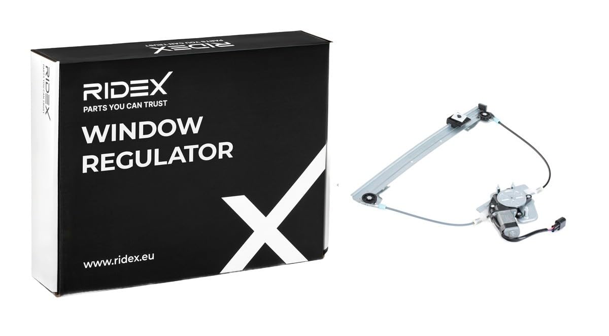 RIDEX 1561W0124 Alzacristallo elettrico Sinistra con motore elettrico Compatibilità con FIAT PANDA 169