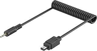 JJC Shutter Release Connecting Cable for Nikon P1000, Z7, Z7II, Z6, Z6II, D750, D5100, D5600, D7000 Camera Replace Nikon MC-DC2 [See Description for More Compatibility Cameras]