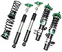 Rev9 R9-HS2-076_1 Hyper-Street II Coilover Suspension Lowering Kit, Mono-Tube Shock w/ 32 Click Rebound Setting, Full Length Adjustable, compatible with Ford Focus FWD (MK3) 2012-18