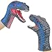 Gemini&Genius Dinosaur Toys Velociraptor Dinosaur Hand Puppets Role Play Gift Toy and Party Supplies for Kids