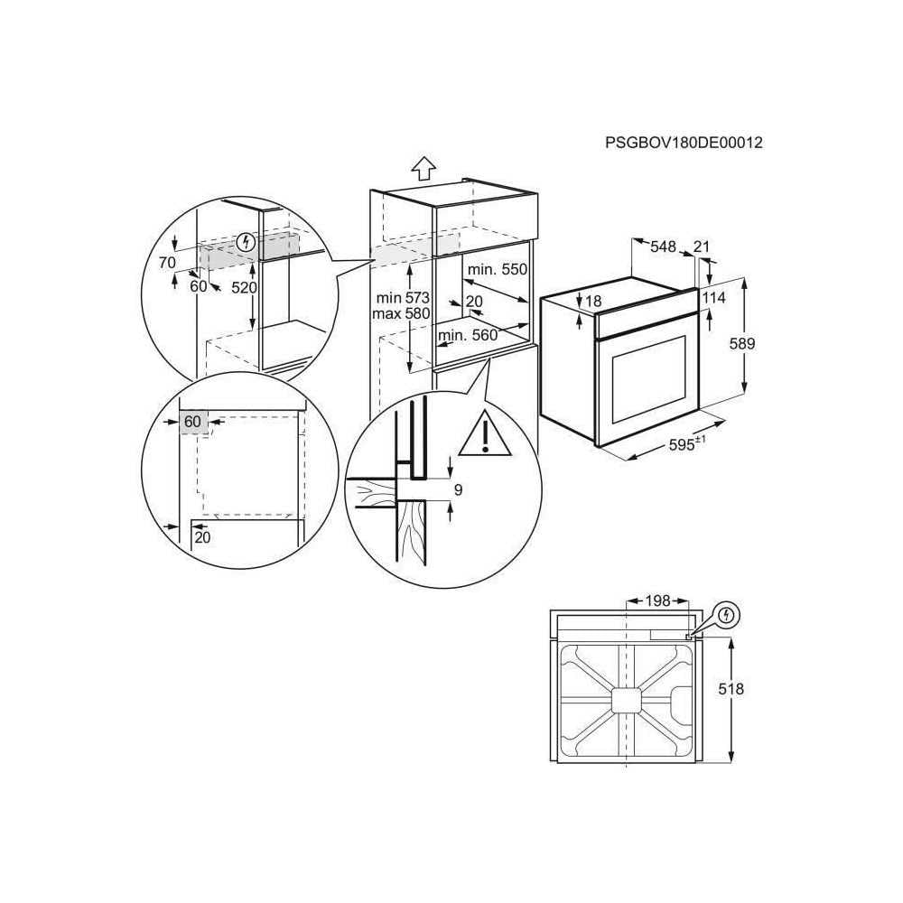 Electrolux EOC5H40X Forno a Vapore SteamCrisp da incasso, Capacità 72 L, Funzione Ventilato e Cottura a Vapore, Potenza 2780 W,Classe Energetica A, Inox