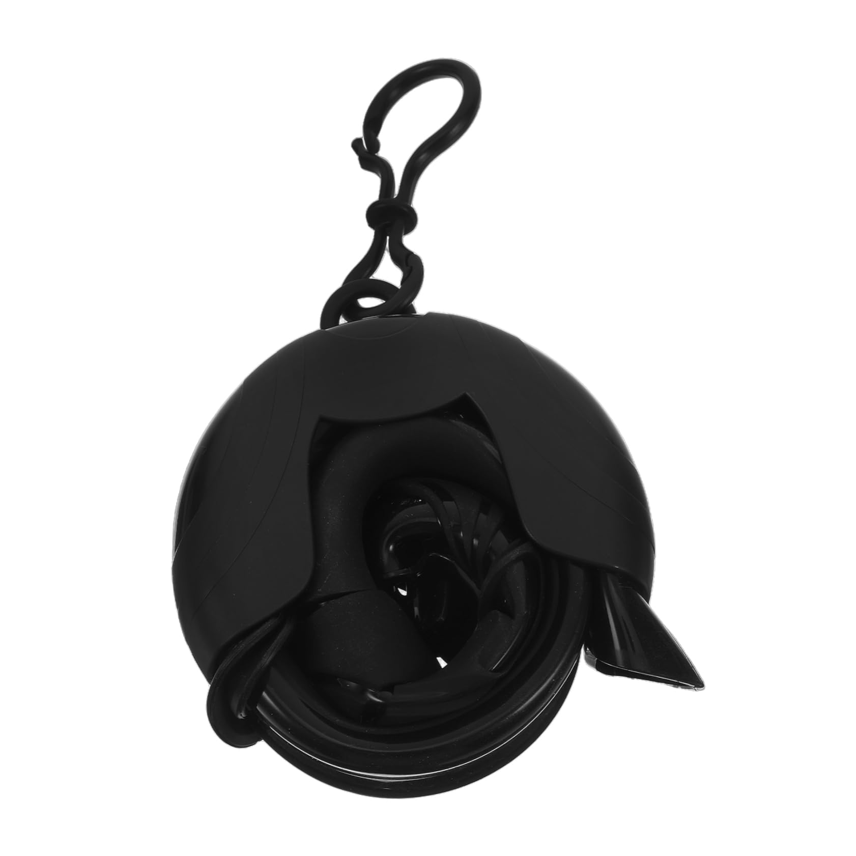 ifundom 1 Set Foldable Silicone Freediving Mouthpiece Lightweight Diving Device for Lap Swimming Streamlined Design with Efficient Purge Valve Portable Case Included for Underwater