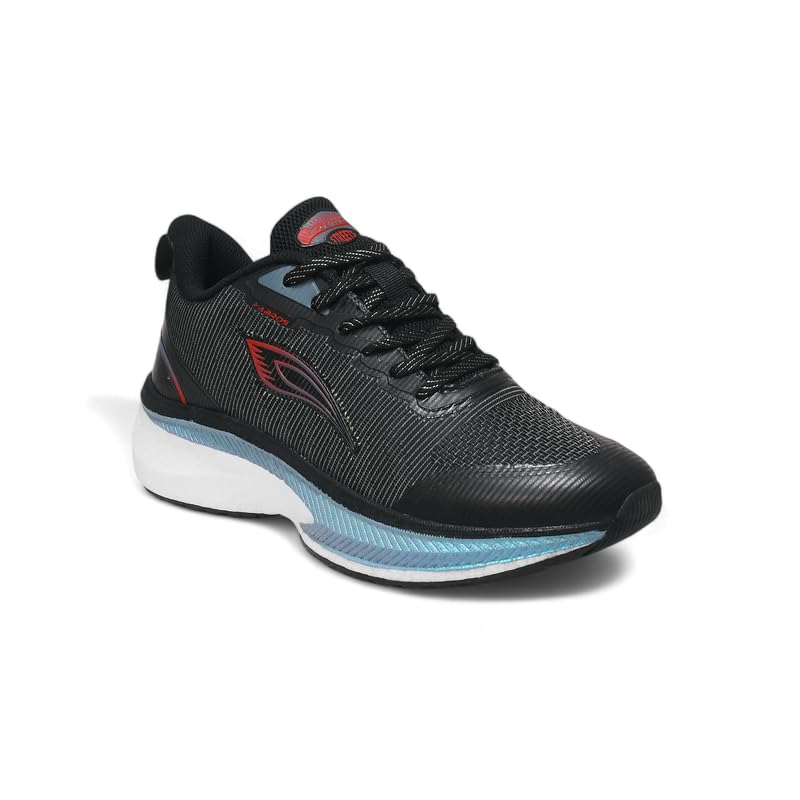 Image of ABROS Sports Shoes for Men's Upper Flyknit with TPU Sole Lace-Ups Comfortable Lightweight Shoes