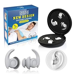 Oordopjes met ruisonderdrukking, 3 paar verschillende maten, ultra comfortabele siliconen herbruikbare oordopjes om te…