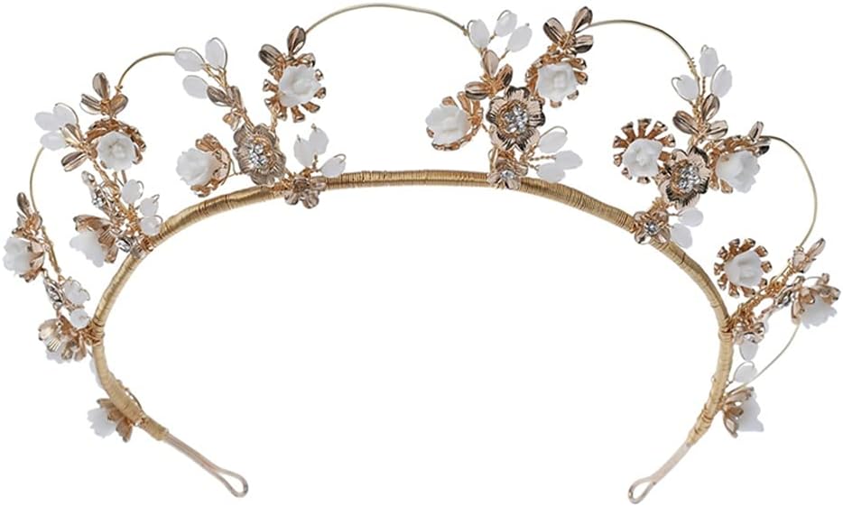 crown, Crystal Bridal Tiaras Crown Rhinestone Pageant Diadem Headbands Wedding Hair Accessories