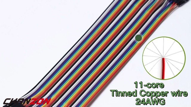 Pack 40 Cables Jumper Multicolores Para Arduino Y Raspberry | Cuotas sin interés