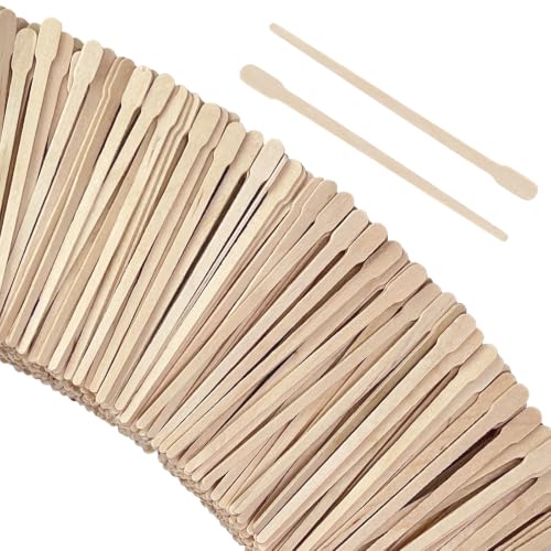 Small Eyebrow Wax Sticks, Eyxformula Mini Wooden Applicator Sticks for Facial Hair Removal &amp; Smooth Skin, Brow Lip Nose Waxing, Crafating, Home &amp; Spa Salon Use (Spatulas - 1200 Pcs)