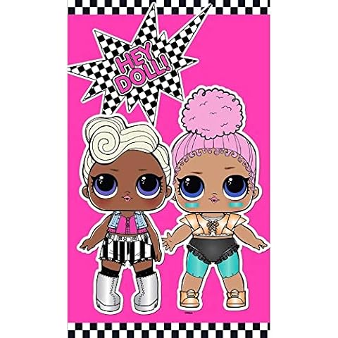 Towel Lol Surprise Girl 30x50 cm Oeko-Tex Cover