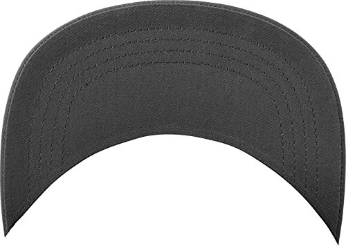 Casquette snapback unstructured 5-panel Flexfit ajustable rétro noire pour homme - 5