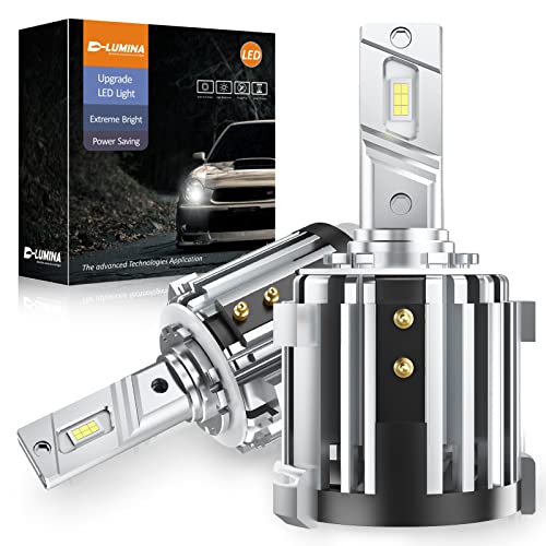 D-Lumina Ampoule LED H7 VW Golf,pour Passat pour GTI pour Tiguan pour MK6-7 pour Scirocco pour Touran pour Mercedes B.enz etc.100W 16000LM 6500K Xénon blanc,avec adaptateurs spécifiques à la voiture