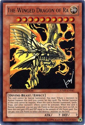 遊戯王OCG THE WINGED DRAGON OF RA The Winged Dragon of Ra - Prismatic Secret Rare PGB1-JPS03