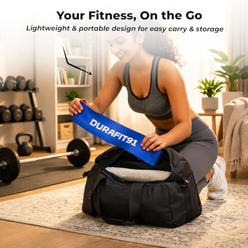 Image of Resistance Bands Set of 3(Ultra Light to Medium) Booty Bands for Unisex | Mini Loop Hip Bands for Toning Glute, Leg & Squat Training | Exercise Bands for Gym, Yoga, Pilates, Fitness