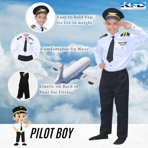 Image of Kaku Fancy Dresses Our Helper Costume for Boys & Girls | Social Helper Doctor, Nurse, Fireman, Postman, Teacher, Farmer Dress For Kids