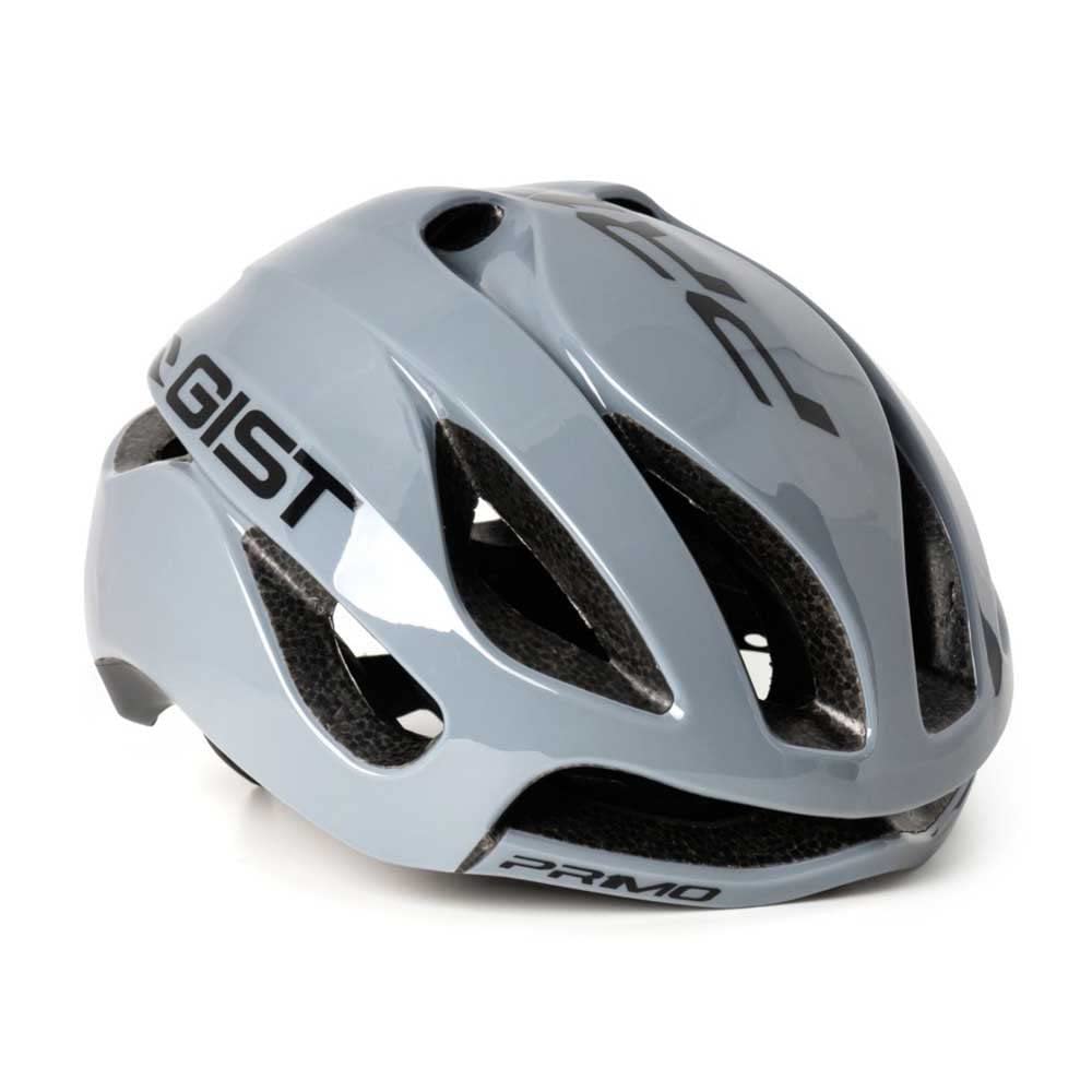 GIST Primo Fahrradhelm Unisex – Schwarz/Weiß, Größe L-XL, Mit In-Molding, 16 Belüftungslöcher, Made In Italy