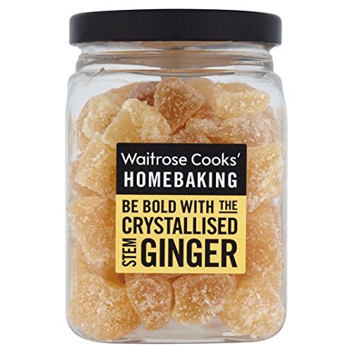 Cooks' Ingredients Crystallised Stem Ginger Waitrose 200g