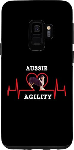 Galaxy S9 Dog Agility - my heart beats for Aussie Agility Case