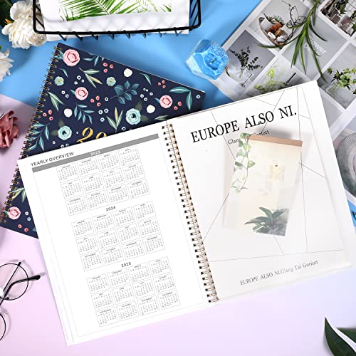 Monthly Planner 2023-2025 From July 2023 To June 2025, 2 Year Monthly Calendar Planner With Tabs, Inner Pocket, 9'' X 11'' #TOP6