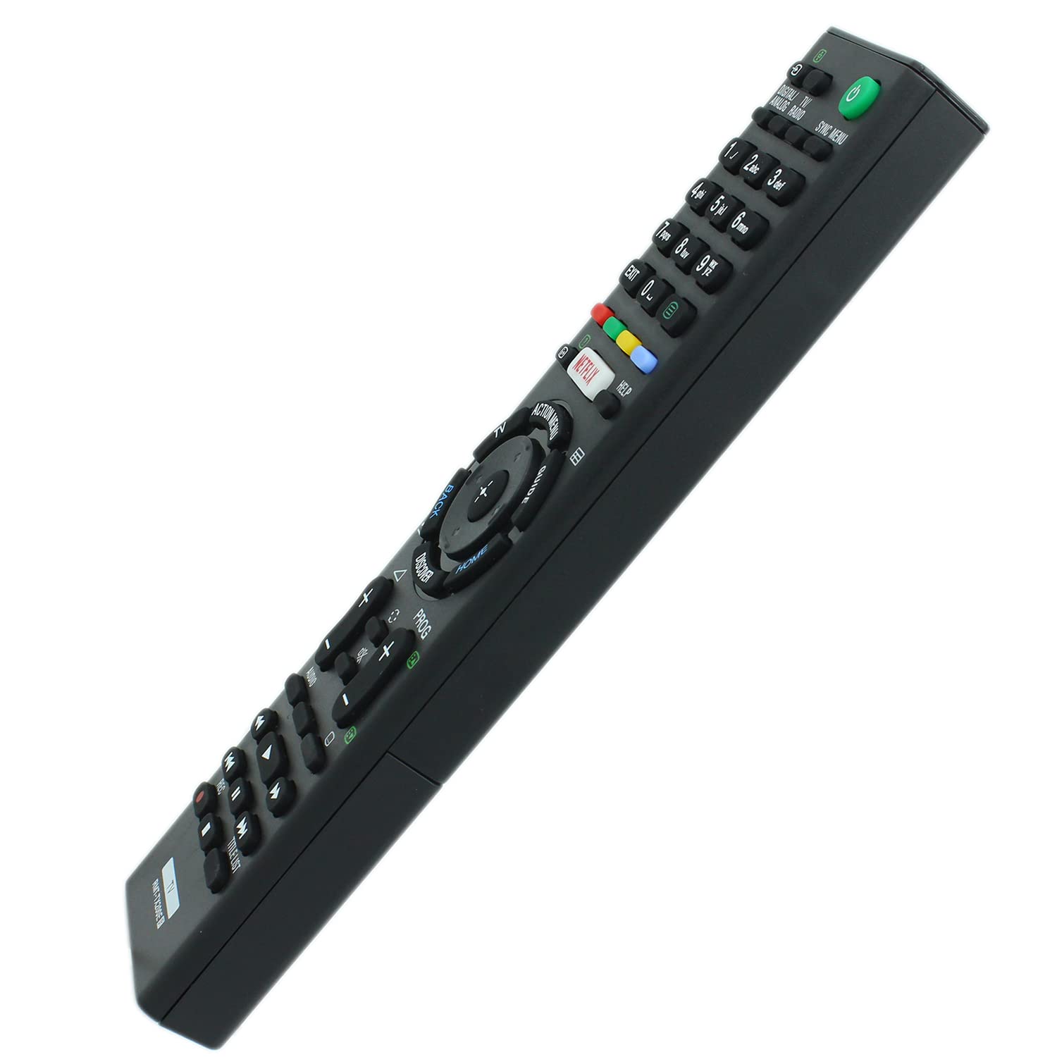Replacement RMT-TX200E Remote Control for Sony TV also Compatible with RMF-TX200A RMF-TX300U, black - Image 2