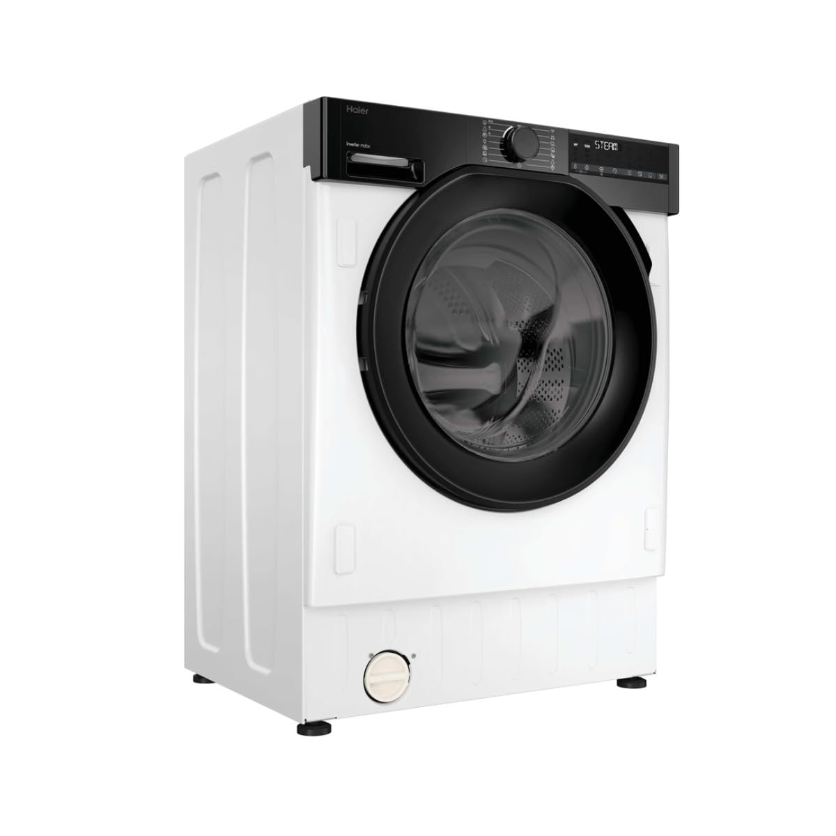 Haier Serie 6 BHA6SD696M6DB9-S Lavatrice asciugatrice, capacità 9 kg + 6 kg, motore inverter, Wi-Fi, classe A-30%, funzione vapore, fine differente, integrazione, 60 cm di larghezza, 1600 giri/min, 16