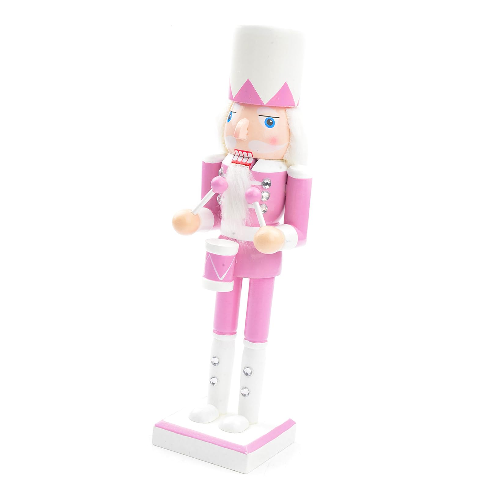 Hsioluted Nutcrackers Soldier Statue Bright Nutcrackers Soldier 50CM Ornament for Birthday