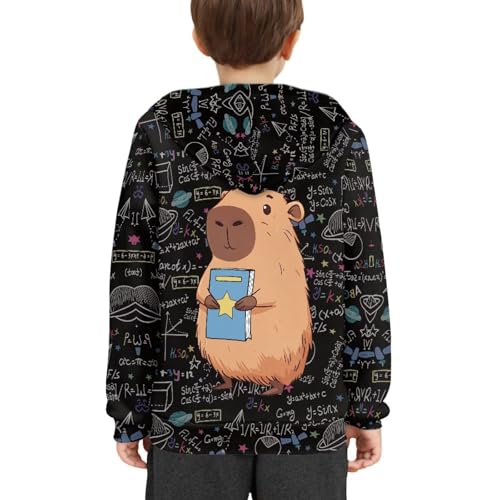 JEOCODY Hoody Sweatshirt Unisex Kids Cute Long Sleeve Pocket Pullover4