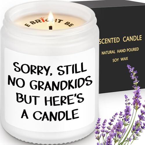 Mothers Day Gifts from Daughter Son, Scented Candle for Parents, Funny Gift for Mom, Gift for Dad,...