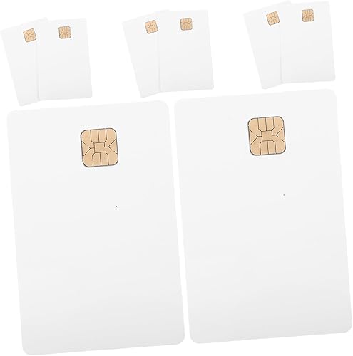 Etiquetas 8 unids para impresora etiqueta Ic Chip Ic Pvc Tarjeta de crédito en blanco Asistencia Ic Tarjetas en blanco Smart Ic Tarjetas chip