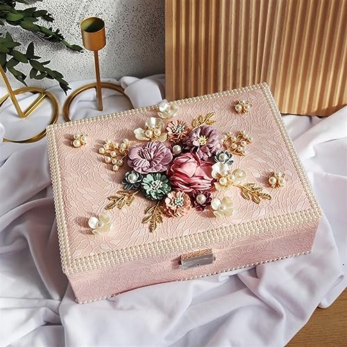 Boîte à bijoux rétro multicouche pour sublimer votre coiffeuse