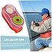 2Pcs Life Jacket Light, Red & Green Water Activated Life Jacket Light, Battery Powered White LED Vest for Boating, Kayaking, Emergency
