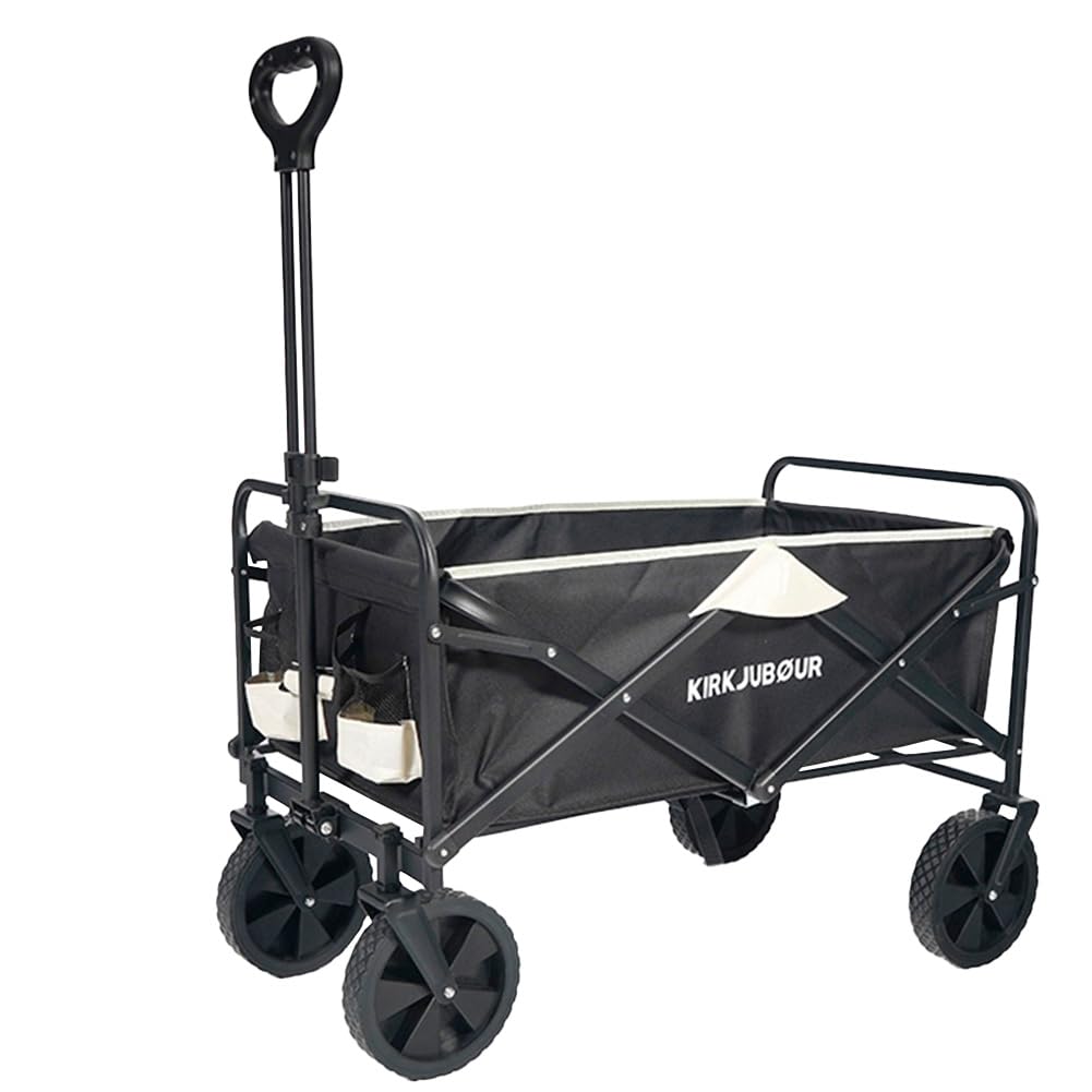 Chariot pliable pour transporter sans fatigue charge lourde 110kg