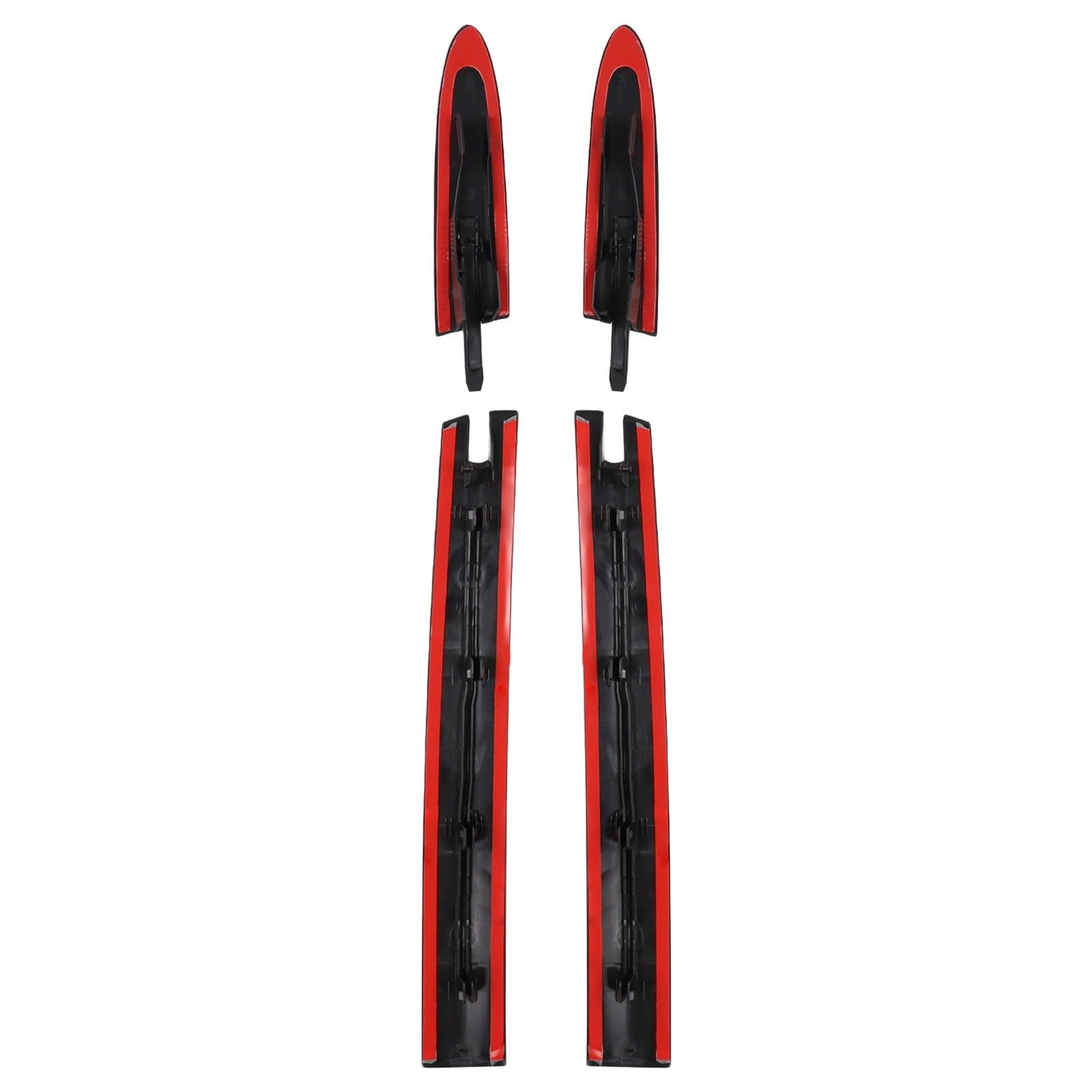 4 Stück für Cabrio-Dachscharnierabdeckung 3er-Serie E93 4er-Serie F33 335i, für Kunststoff links und rechts