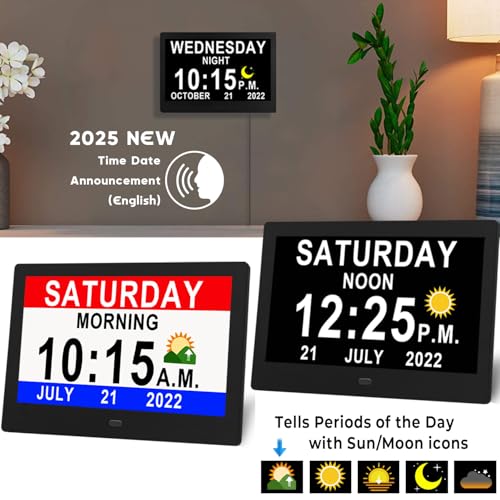 11 . 5 " Talking Day Clock product photo 11 . 5 " Talking Day Clock product