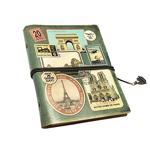 Carnet en cuir vintage et rétro au style européen pour l'écriture