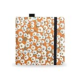 5x5" Handmade Handy Portable Cloth Fabric Hardcover Sewing Binding Travel Watercolor Sketchbooks Wat