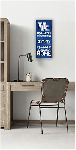 Miniatura 2 de KH Sports Fan Letrero de Kentucky Wildcats de 7 x 18 pulgadas, talla única, color del equipo