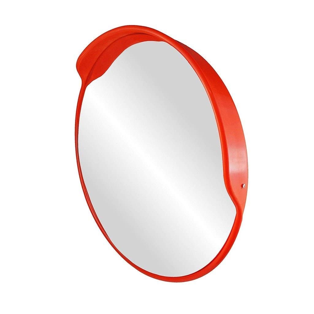 Miroir de sécurité routière Miroirs de Surveillance de sécurité panoramiques convexes pour Garage extérieur intérieur pour la sécurité routière du Magasin (Taille: 80 cm)