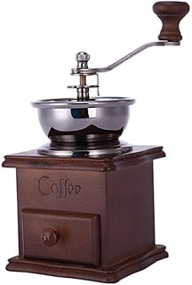 Manuale Mini Coffee Grinder E Caffè Antico Aspetto Di Legno In Acciaio Inossidabile Di Legno Strumenti Base Coffee Bean Grinder Da Cucina grinder