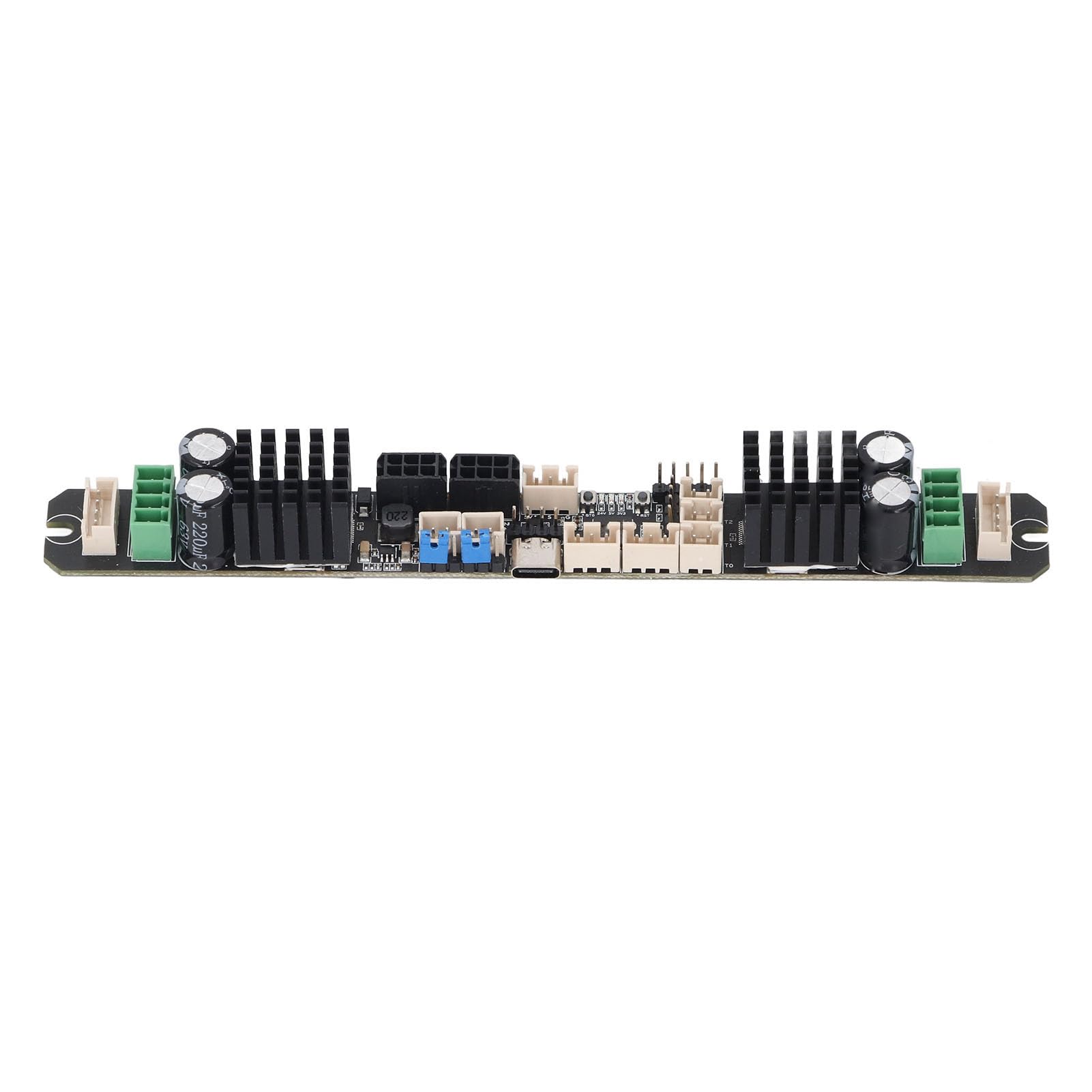 Carte de Commande D'imprimante 3D TMC5160, Carte Mère de Pilote avec Alimentation CANFD Avancée 48V 24V pour les Amateurs de Bricolage, Câble USB Inclus