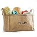 Picnic Basket , Decorative Jute Organizer Storage Bins comes in FAITH LOVE JOY DREAM LIVE SHARE PEACE FOREVER
