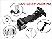 TYHI 4-Pack Heavy-Duty Rubber Latches for RV Battery Boxes, Toolboxes, Tool Sheds, Utility Sheds & Pet Houses - Shockproof, Corrosion-Resistant & Easy to Install