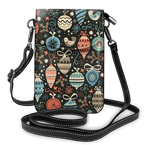 Preisvergleich Produktbild PageHar Weihnachtsdekoration Kleine Umhängetasche Lässige Handtaschen Telefon Geldbörse Schulter Geldbörse