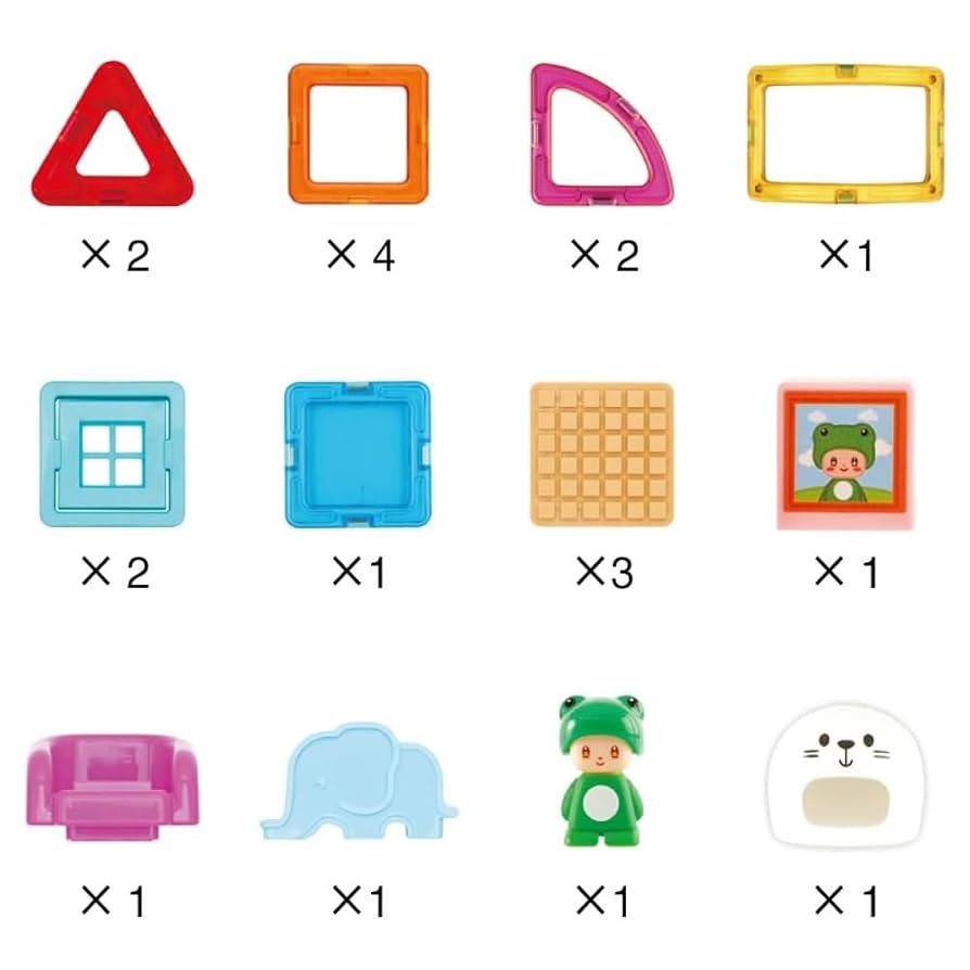 Amazon.co.jp: ボーネルンド マグ・フォーマー ( MAGFORMERS