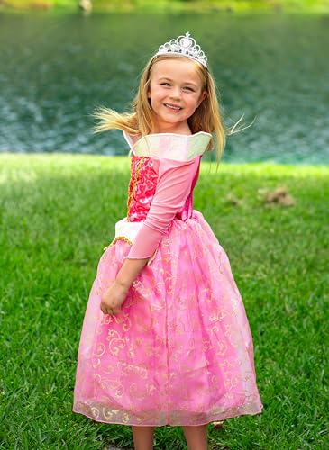 Vestido de Princesa Rosa para Niñas miniatura 3