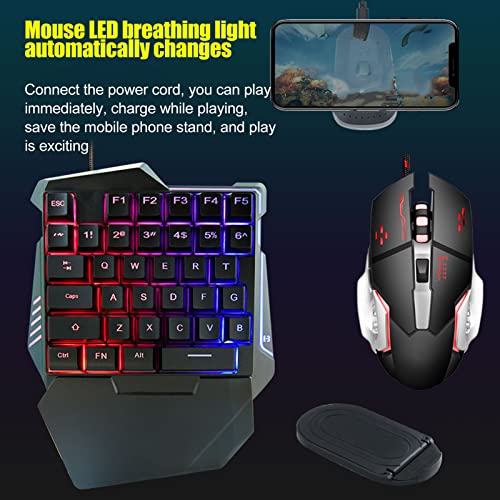 Teclado Gamer G508 con RGB y Combo Mouse USB miniatura 2