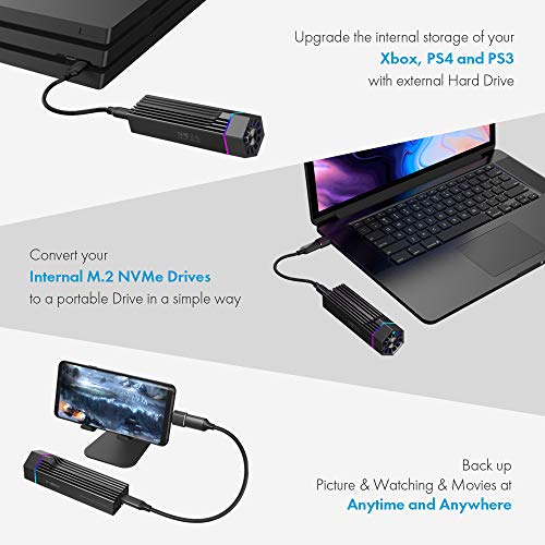 ineo M.2 NVMe (PCIe) SSD Enclosure C2605-NVMe の商品画像 5