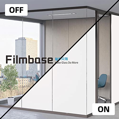 PDLC Smart Film Reverse smartfilm Power-Off Transparente 165x105mm miniatura 4