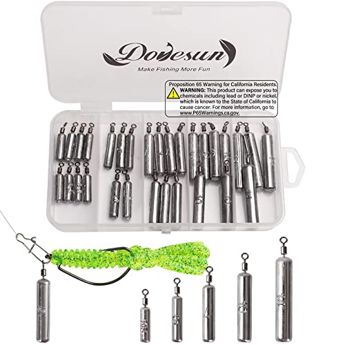 Dovesun Angelblei Set Angelgewichte 30Stück