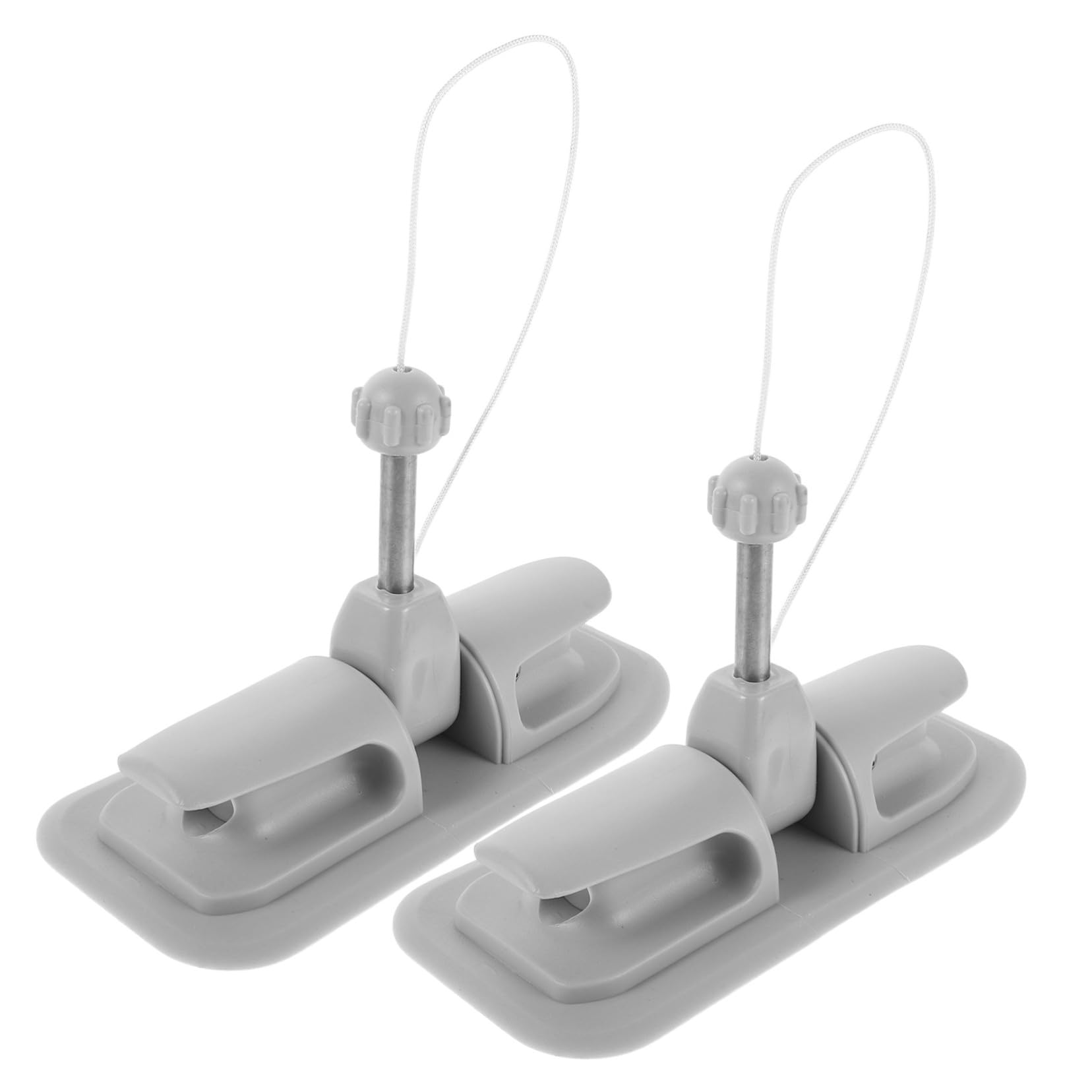 ifundom Bootspaddelclip 2 Stück Aluminiumlegierung mit 10mm Bohrung | Oars und Schlauchboote, Vorgebohrte Ausführung, Pvc Anteil, Flexible Lenkung bei Wasseraktivitäten