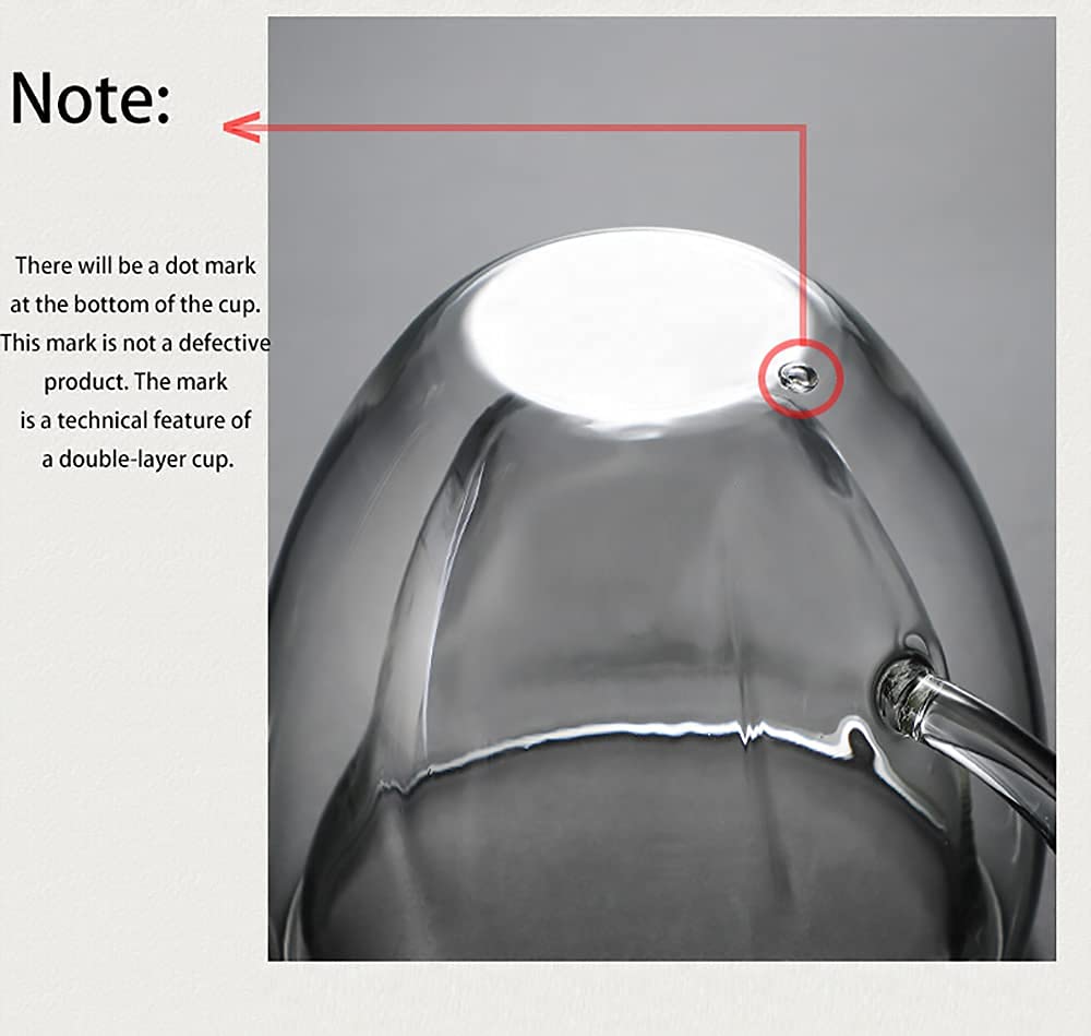 PCduoduo Tasse En Forme De Cœur, Résistante à La Chaleur